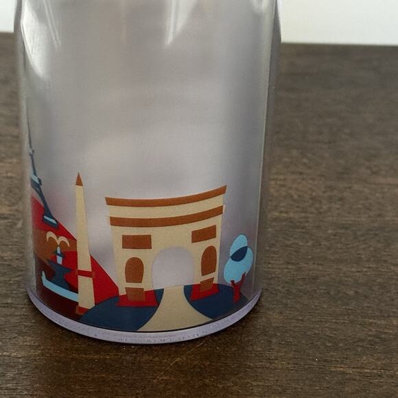 NEW Starbucks Paris France "You are Here" YAH Plastic Tumbler 16 oz 2022 NWT - Picture 4 of 15